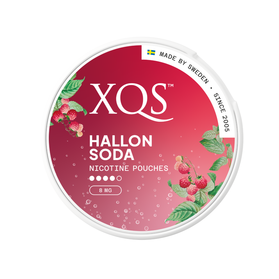 XQS Hallonsoda (Raspberry) Strong