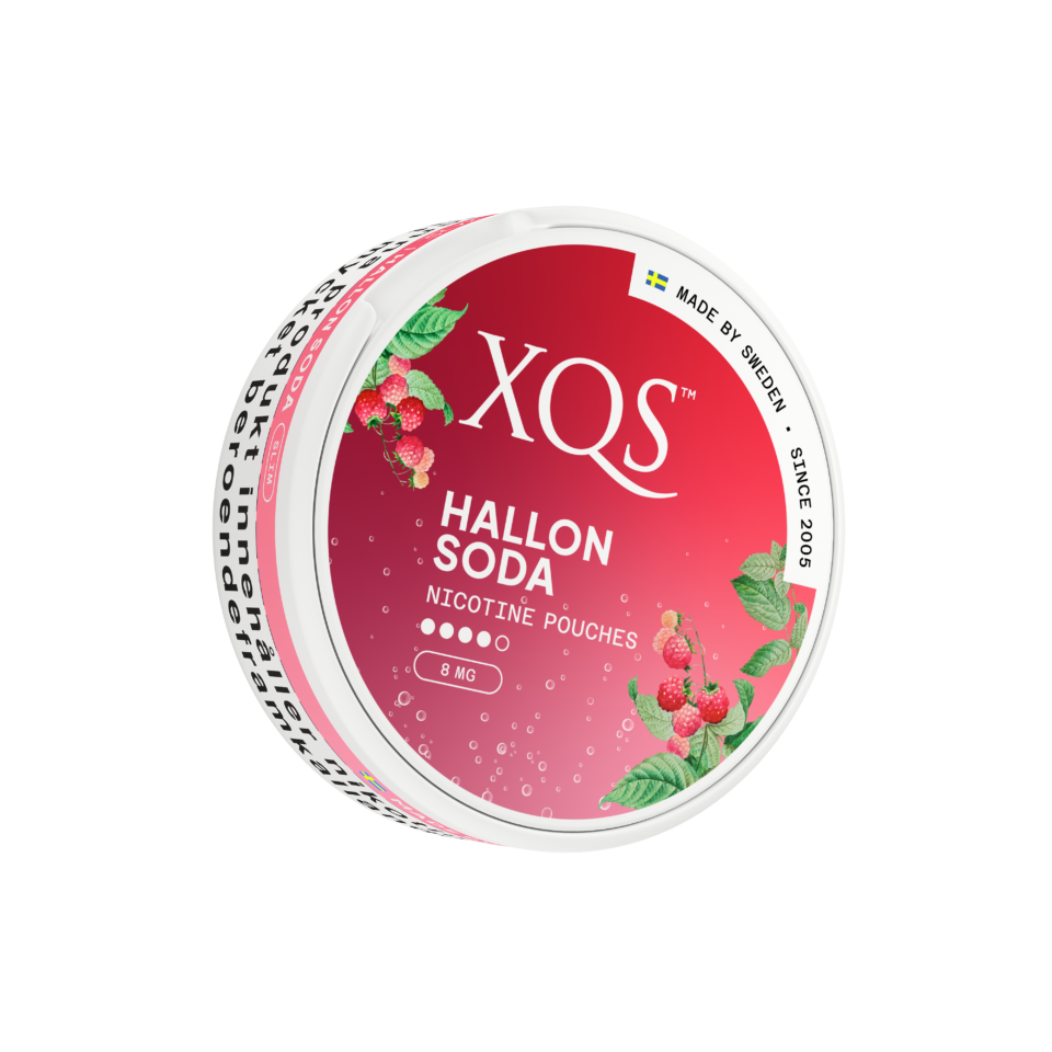 XQS Hallonsoda (Raspberry) Strong