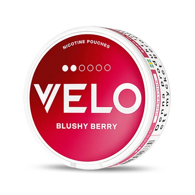Velo Blushy Berry Slim Regular (oklar ruby berry länk)