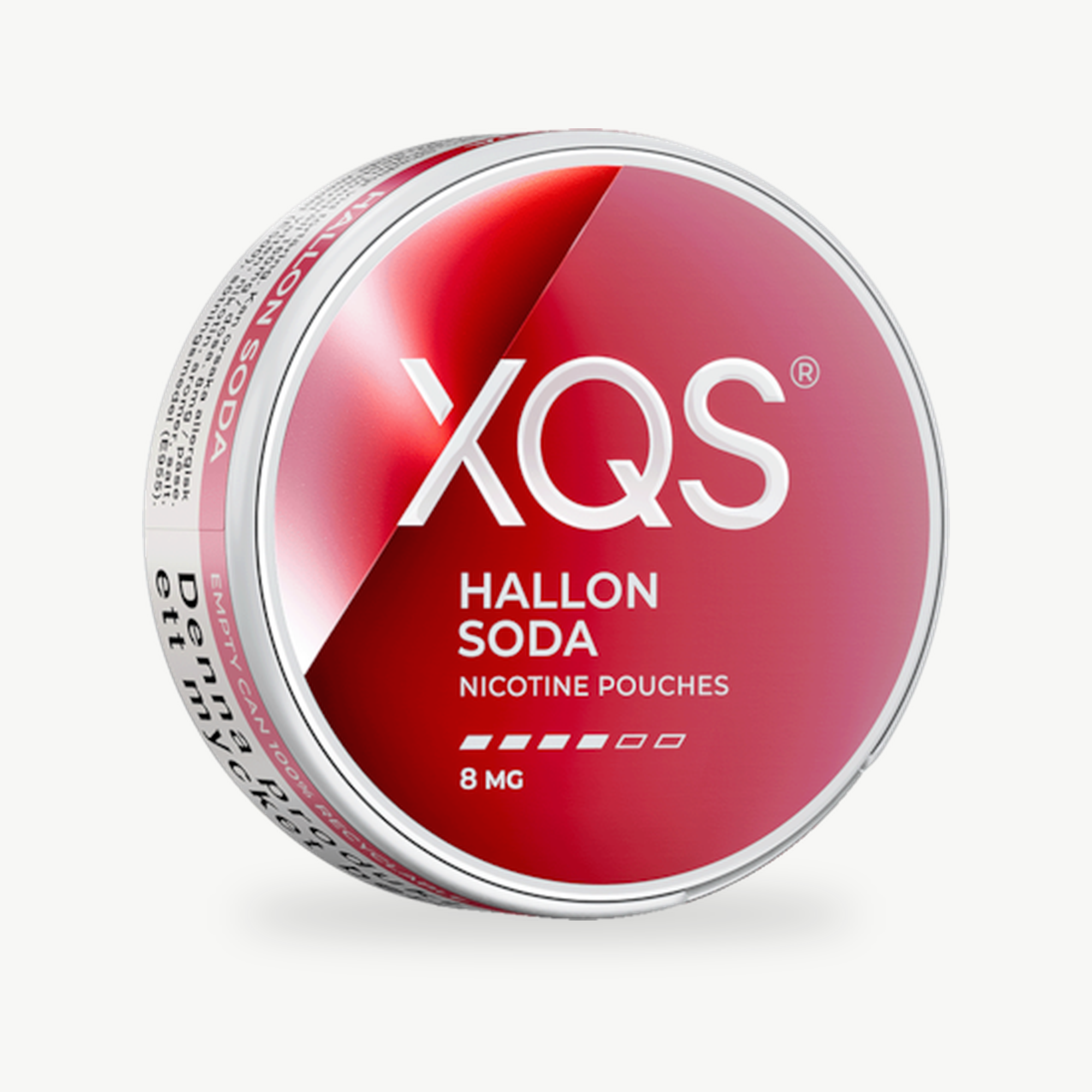 XQS Hallonsoda (Raspberry) Strong