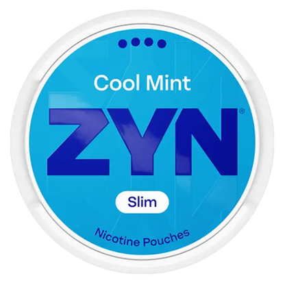 ZYN Cool Mint Slim Extra Strong back