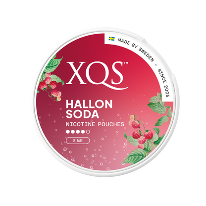 XQS Hallonsoda (Raspberry) Strong