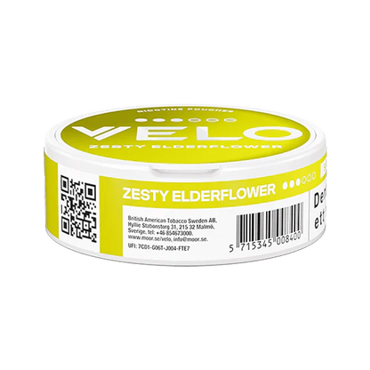 Velo Zesty Elderflower Slim Strong