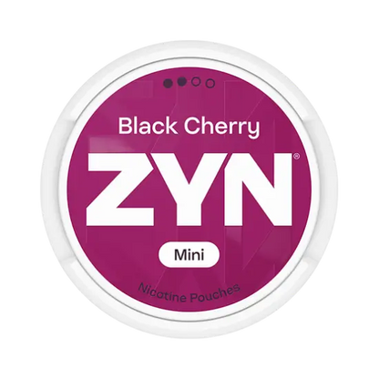 zyn-black-cherry-mini-dry-regular-strength-intense-fruity-flavor