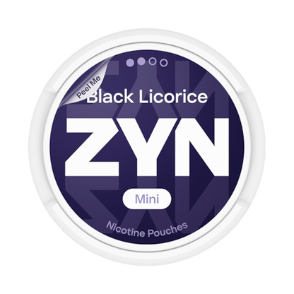 ZYN Black Licorice Mini