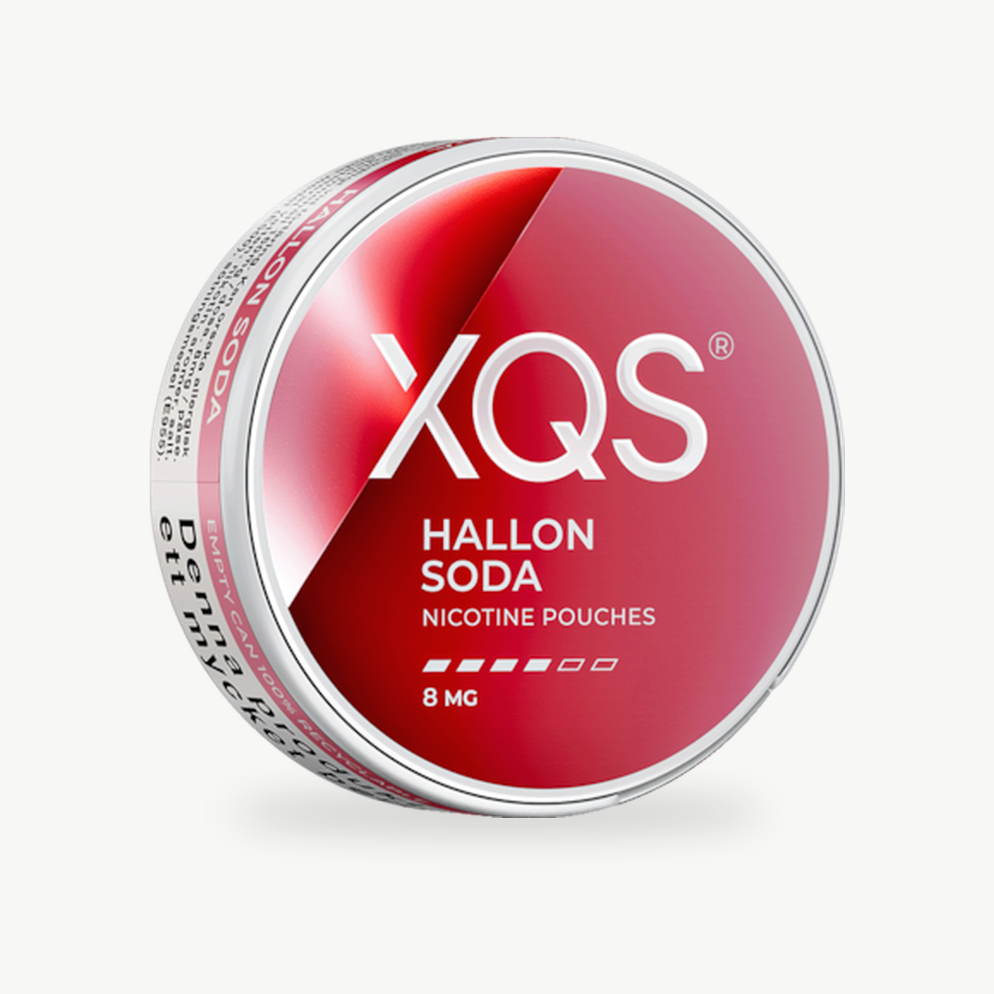 XQS Hallonsoda (Raspberry) Strong