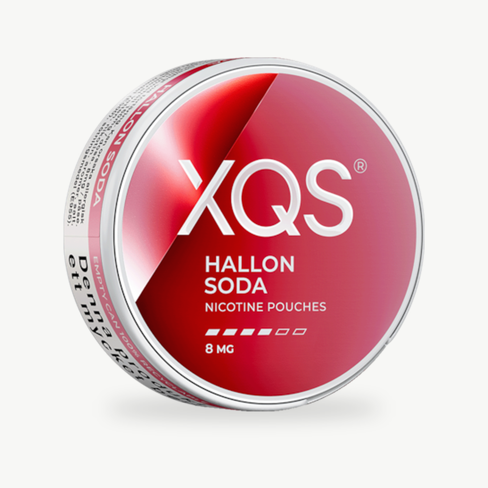 XQS Hallonsoda (Raspberry) Strong