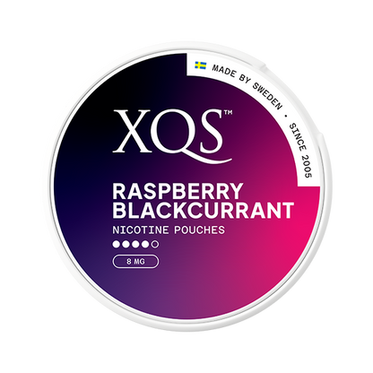 XQS Raspberry Blackcurrant Slim Strong
